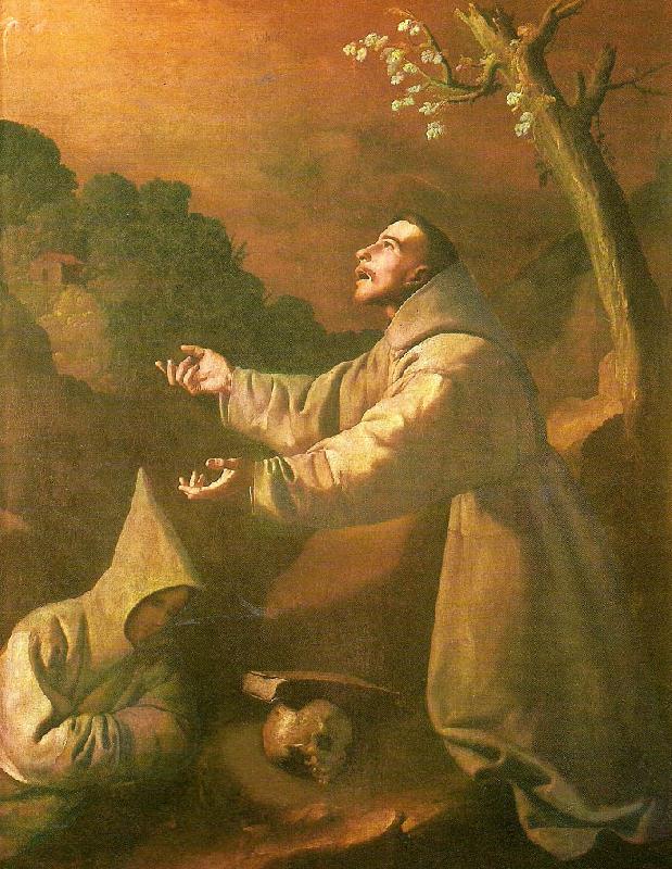 Francisco de Zurbaran stigmatization of st